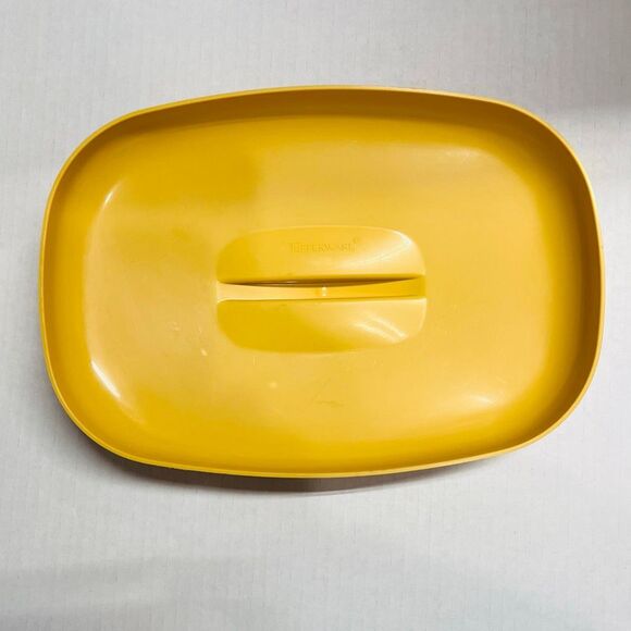 Vintage Tupperware Steamer In Harvest Gold  6 Cup - Picture 4 of 5